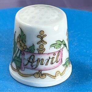 Floral April Thimble